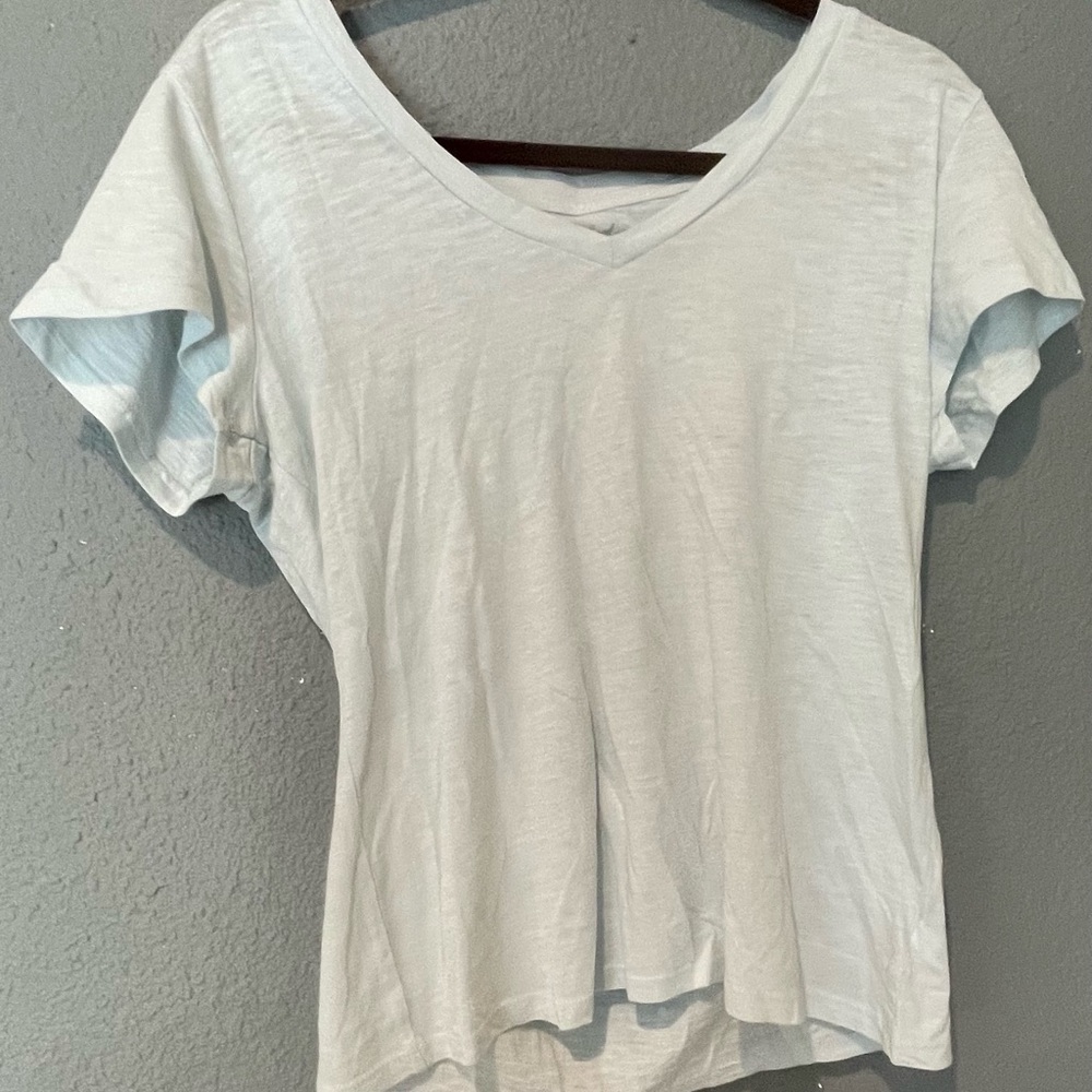 Universal Thread Soft White V-Neck Tee